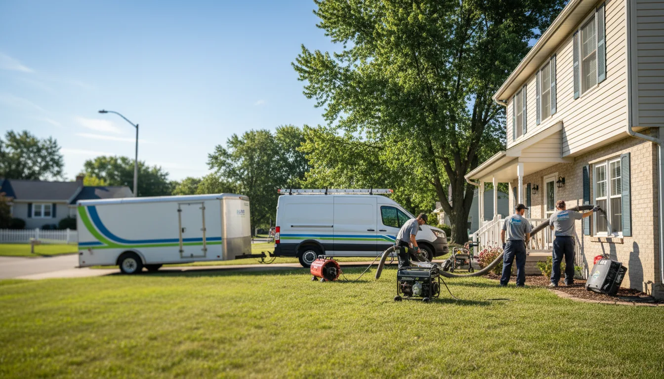 Flooded Basement Restoration And Cleanup With Repair in Camp, AR near me